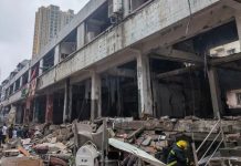 Gázrobbanás történt Közép-Kínában, legalább 12-en meghaltak