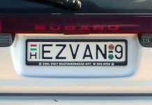 Jövő nyártól jönnnek az új formátumú rendszámok