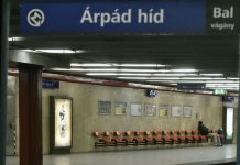 Az Árpád hídról esett le egy autó