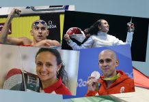 Mohamed Aida és Cseh László viszi a magyar zászlót az olimpiai megnyitón