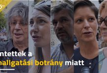 Magyarország legnagyobb lehallgatási botránya miatt tüntettek