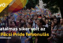 Hatalmas tömeg volt az első vidéki pride felvonuláson Pécsett