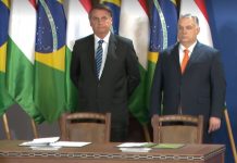 Orbán Viktor és Jair Bolsonaro brazil elnök megállapodásokat kötött