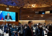 Kivonultak az ENSZ üléséről az Ukrajnáról szóló orosz beszéd alatt – videó