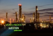 Greenpeace: a MOL háborús extraprofitját védi az állam Brüsszelben